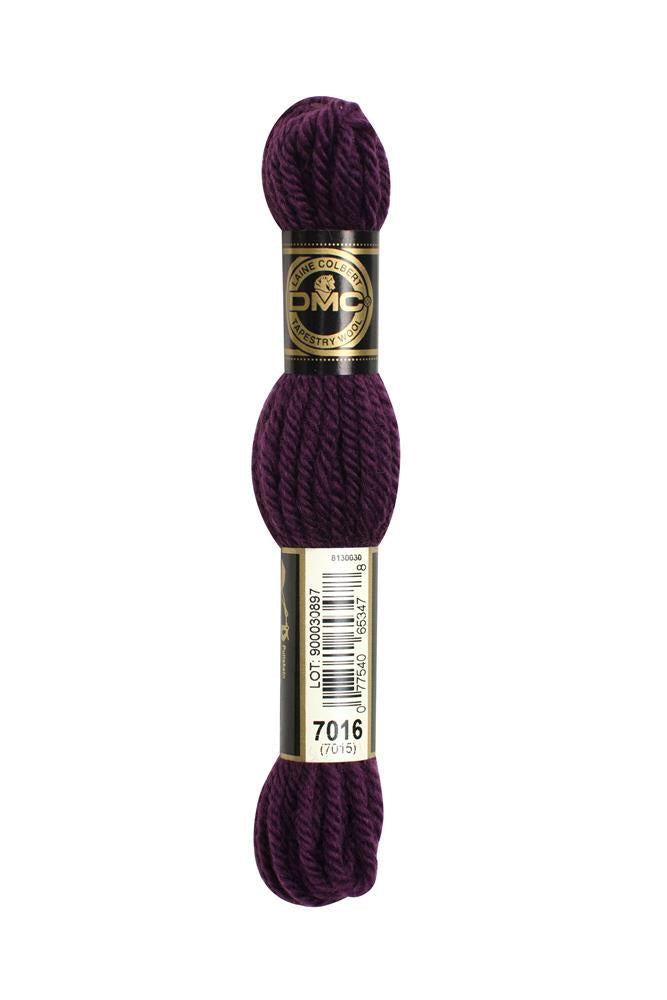 DMC Thread DMC Tapestry Wool - Very Dark Purple 7016