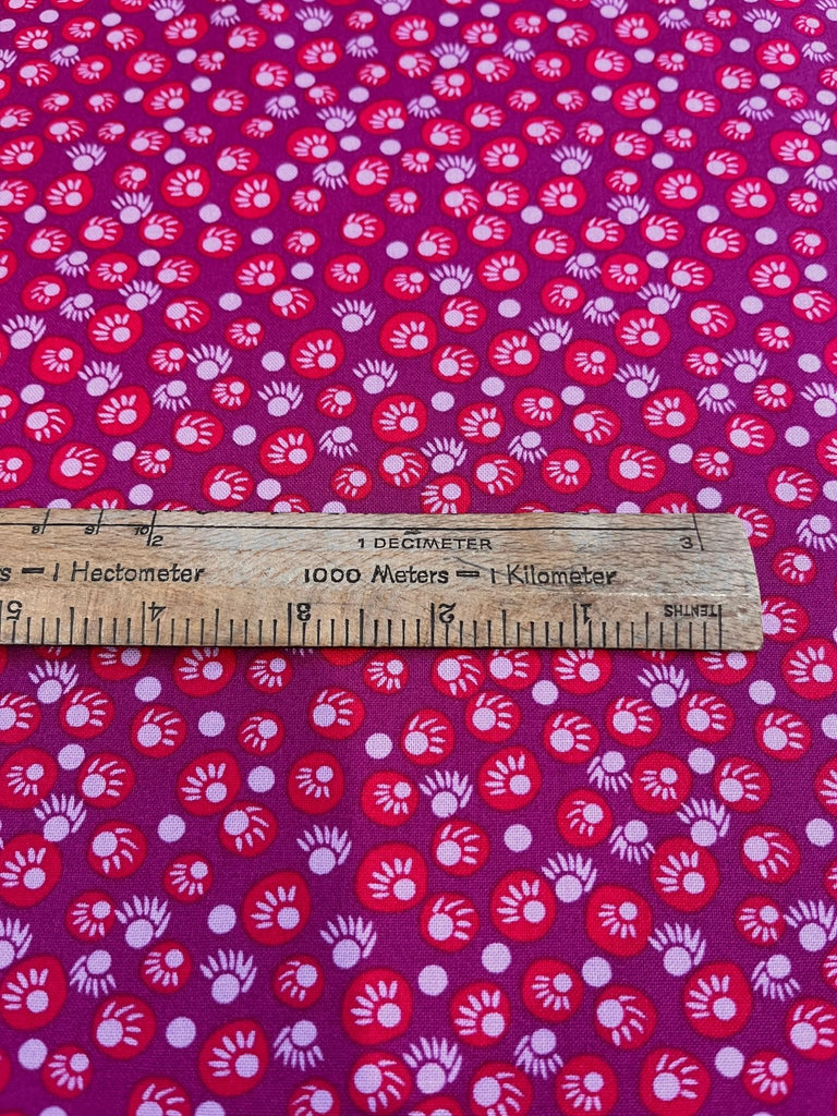 Dot Your Eyes in Magenta - Bright Eyes - Anna Maria Horner - Free Spirit - The Eternal Maker - UK Fabric Shop