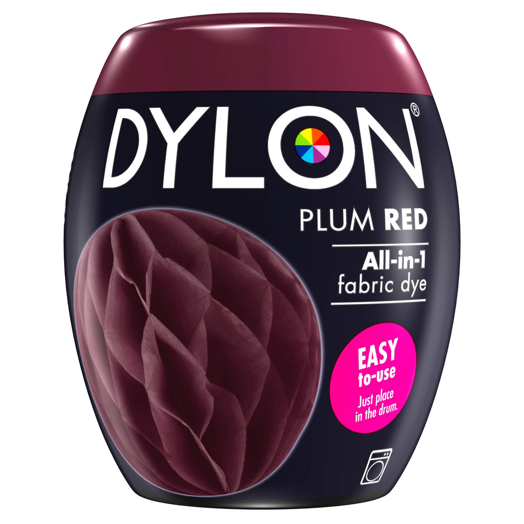 Dylon All - In - 1 Fabric Dye for Washing Machines - Red Plum - The Eternal Maker - UK Fabric Shop