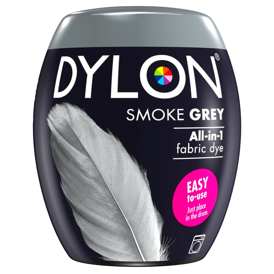 Dylon All-In-1 Fabric Dye for Washing Machines - Smoke Grey – The Eternal  Maker