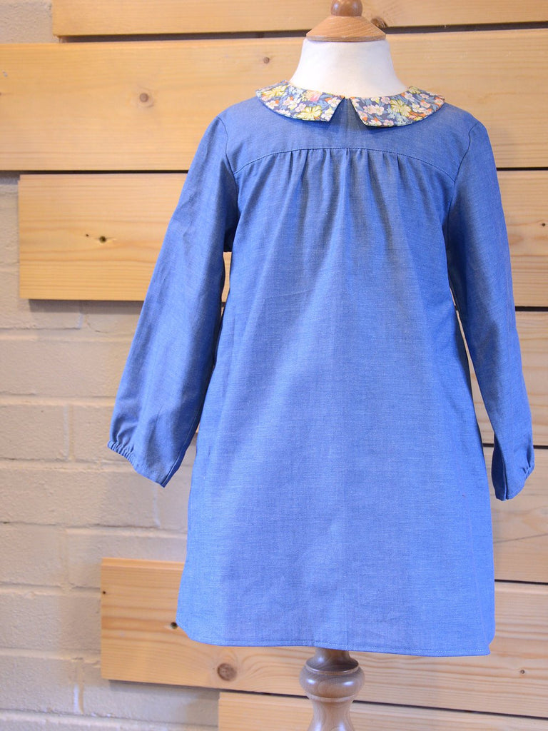 Edie Blouse and Shirt Dress - Two Stitches Patterns - Paper or Digital Options - The Eternal Maker - UK Fabric Shop