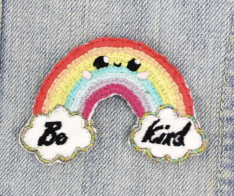 Ellbie Co Kits Rainbow DIY Embroidery Patch Kit - Ellbie Co