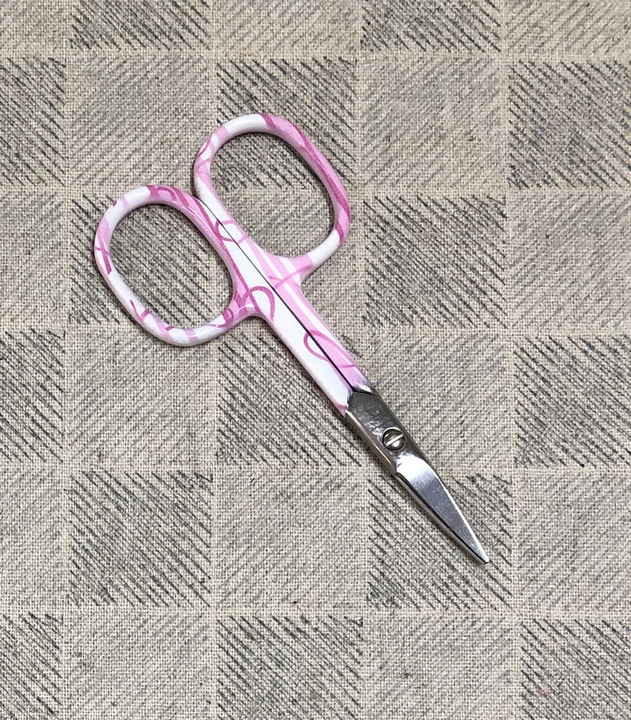 Embroidery Scissors Pink Snips - The Eternal Maker - UK Fabric Shop