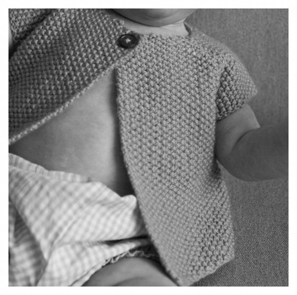 Erika Knight Knitting Patterns Knit for Baby pattern poster - Erika Knight