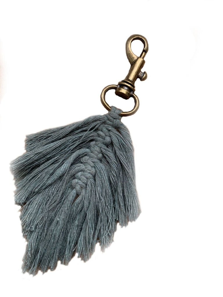 Feather Keyring - Macrame Kit - The Eternal Maker - UK Fabric Shop