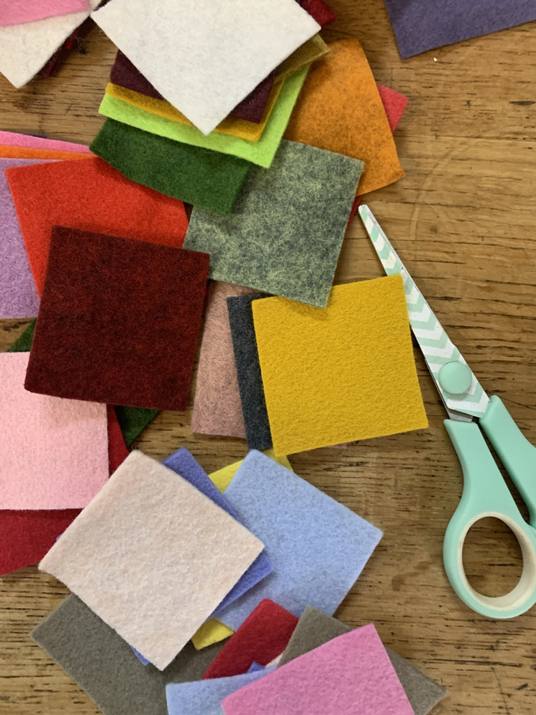 Felt Squares - Banner Kit Refill - The Eternal Maker - UK Fabric Shop