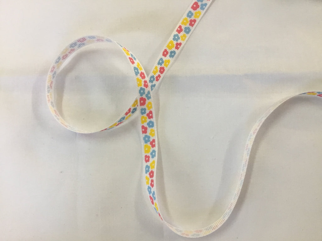 Flower Printed - 10mm - The Eternal Maker - UK Fabric Shop