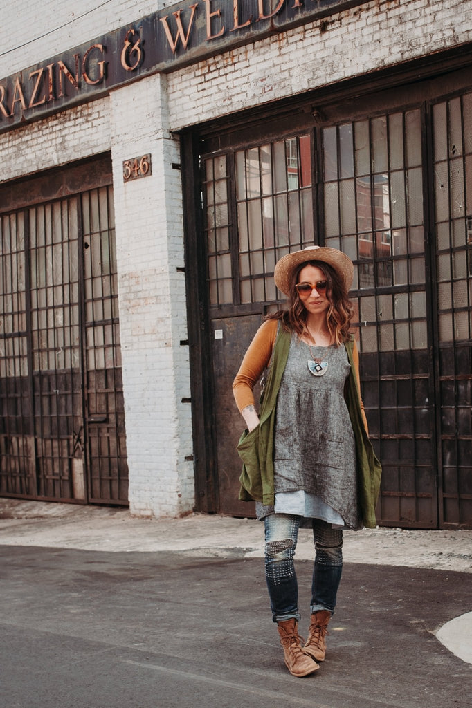 Forager Vest - Sew Liberated - Digital Download PDF Sewing Pattern - The Eternal Maker - UK Fabric Shop