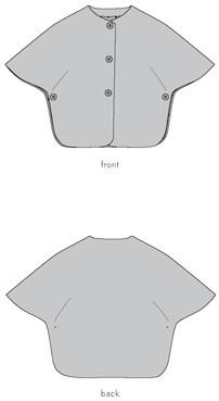 Forest Path Cape - Oliver + S - Digital PDF Download Pattern - The Eternal Maker - UK Fabric Shop