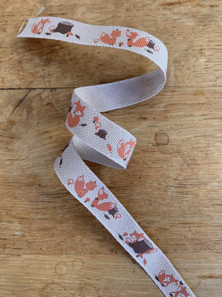 Foxy Ribbon x 1m - The Eternal Maker - UK Fabric Shop