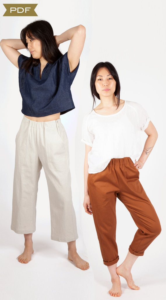 Free Range Slacks - Sew House Seven - Digital PDF Pattern - The Eternal Maker - UK Fabric Shop