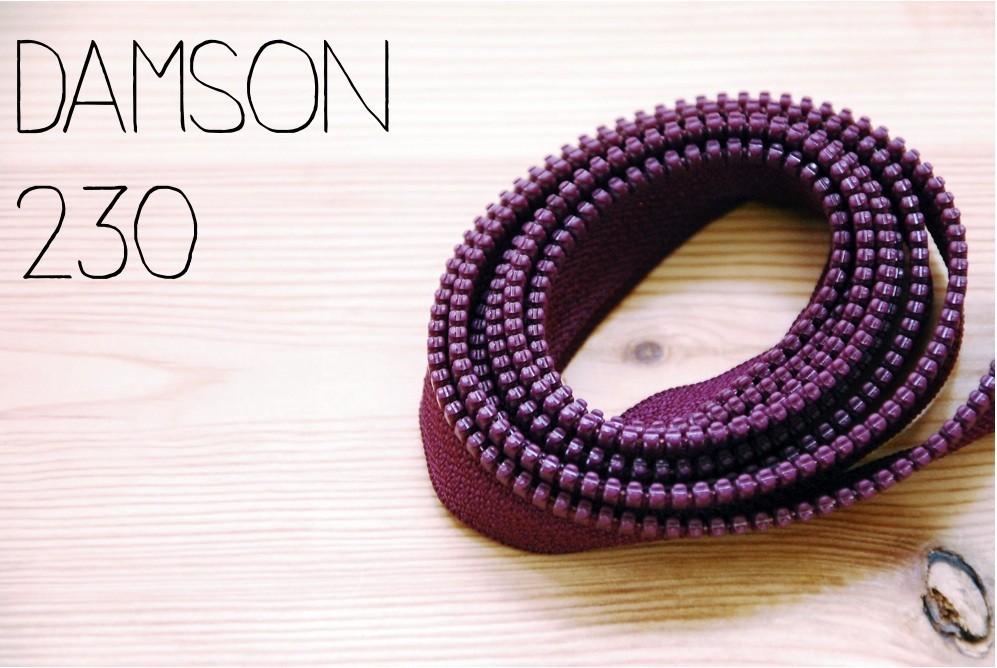 Free - style Zip Side Damson 230 - The Eternal Maker - UK Fabric Shop