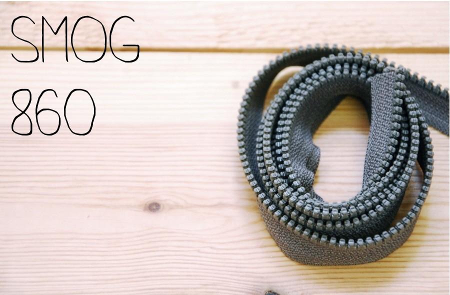 Free - style Zip Side Grey Smog 860 - The Eternal Maker - UK Fabric Shop