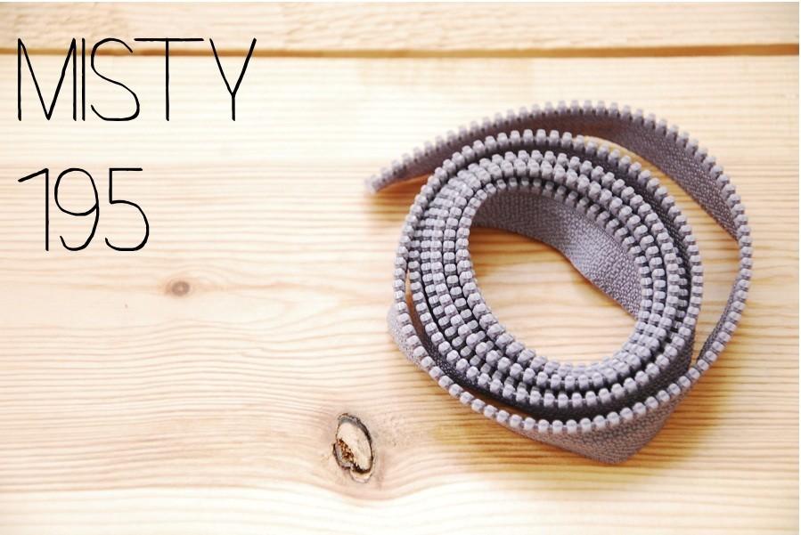 Free - style Zip Side Misty Grey 195 - The Eternal Maker - UK Fabric Shop