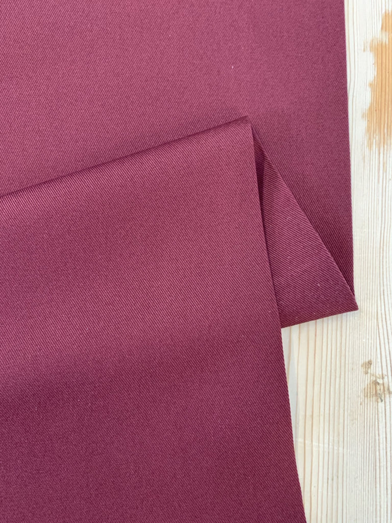 Garnet - Kobe Twill - Sevenberry - The Eternal Maker - UK Fabric Shop
