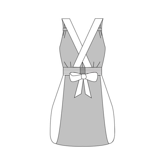 Gathering Apron - Sew Liberated - Digital Download PDF Sewing Pattern - The Eternal Maker - UK Fabric Shop