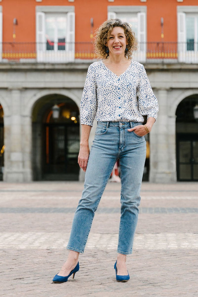 Geneva Blouse - Liesl + Co Digital Download Sewing Pattern - The Eternal Maker - UK Fabric Shop