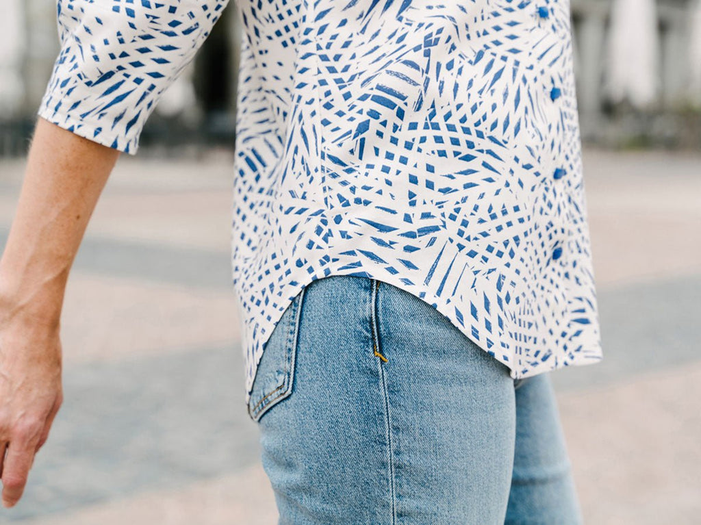 Geneva Blouse - Liesl + Co Digital Download Sewing Pattern - The Eternal Maker - UK Fabric Shop