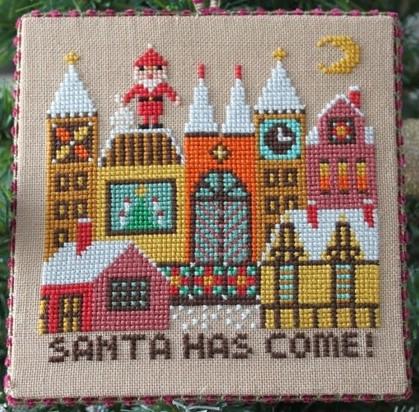 Gera! Embroidery Patterns Santa Has Come! 2 - Gera! Cross Stitch Patterns