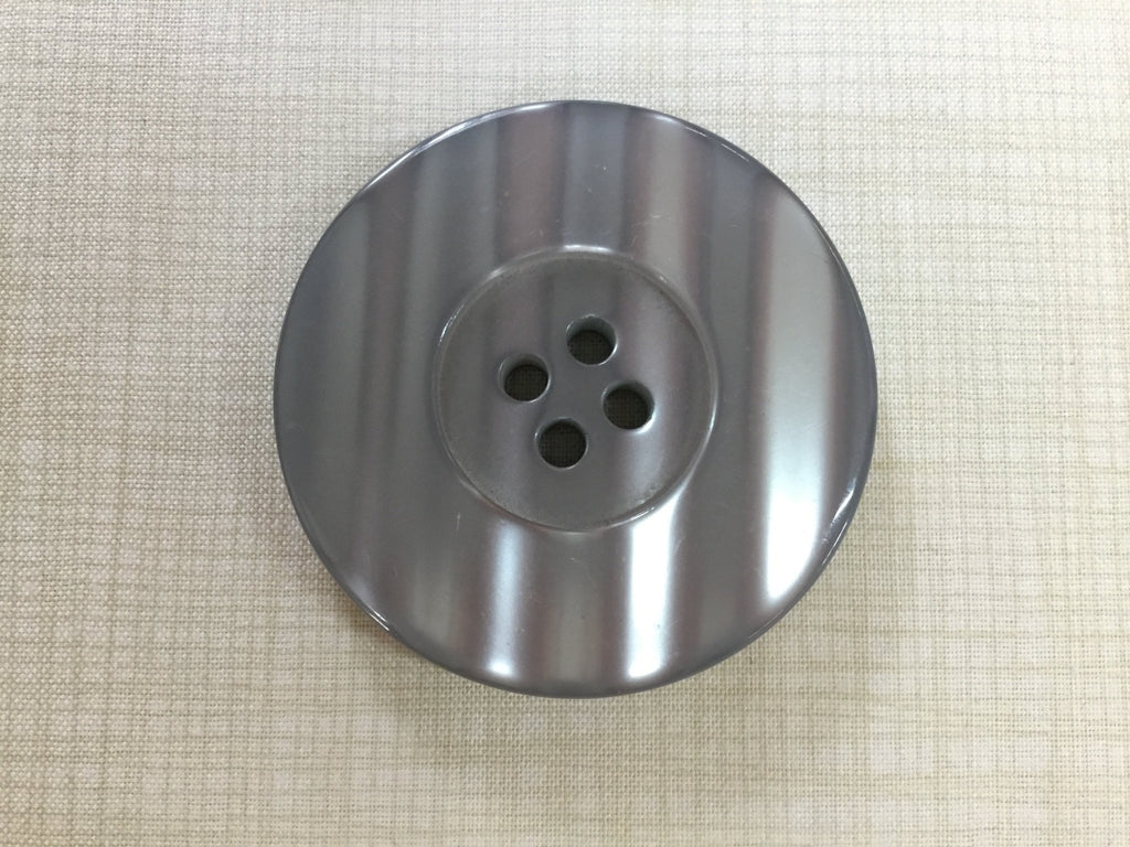 Giant Iridescent Button - 50mm - Purple, Teal, or Pink - The Eternal Maker - UK Fabric Shop