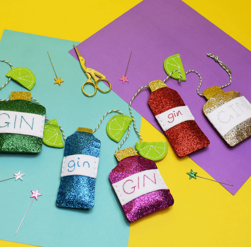 Gin Garland Decoration Kit - The Make Arcade - The Eternal Maker - UK Fabric Shop