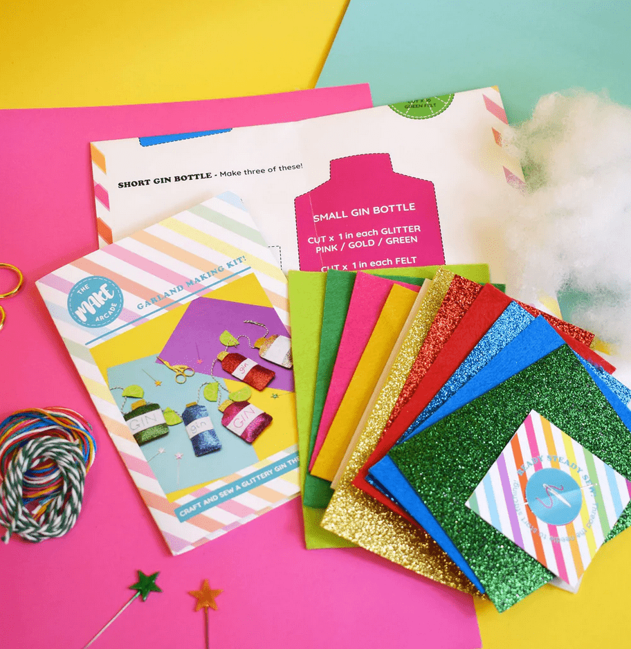Gin Garland Decoration Kit - The Make Arcade - The Eternal Maker - UK Fabric Shop