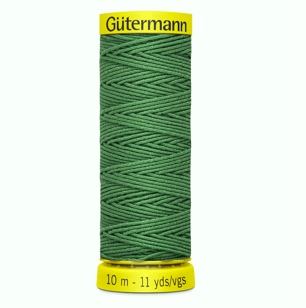 Gutermann Haberdashery Gutermann Shirring Elastic - 8644 Emerald