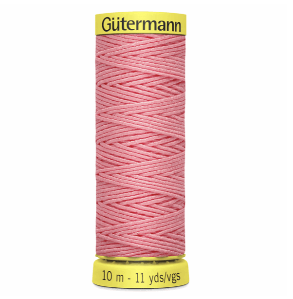 Gutermann Shirring Elastic - 2747 Shocking Pink - The Eternal Maker - UK Fabric Shop