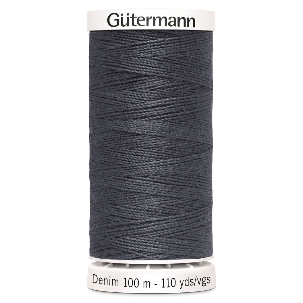 Gutermann Denim Thread No. 50 - 100m - 9455 Grey – The Eternal Maker