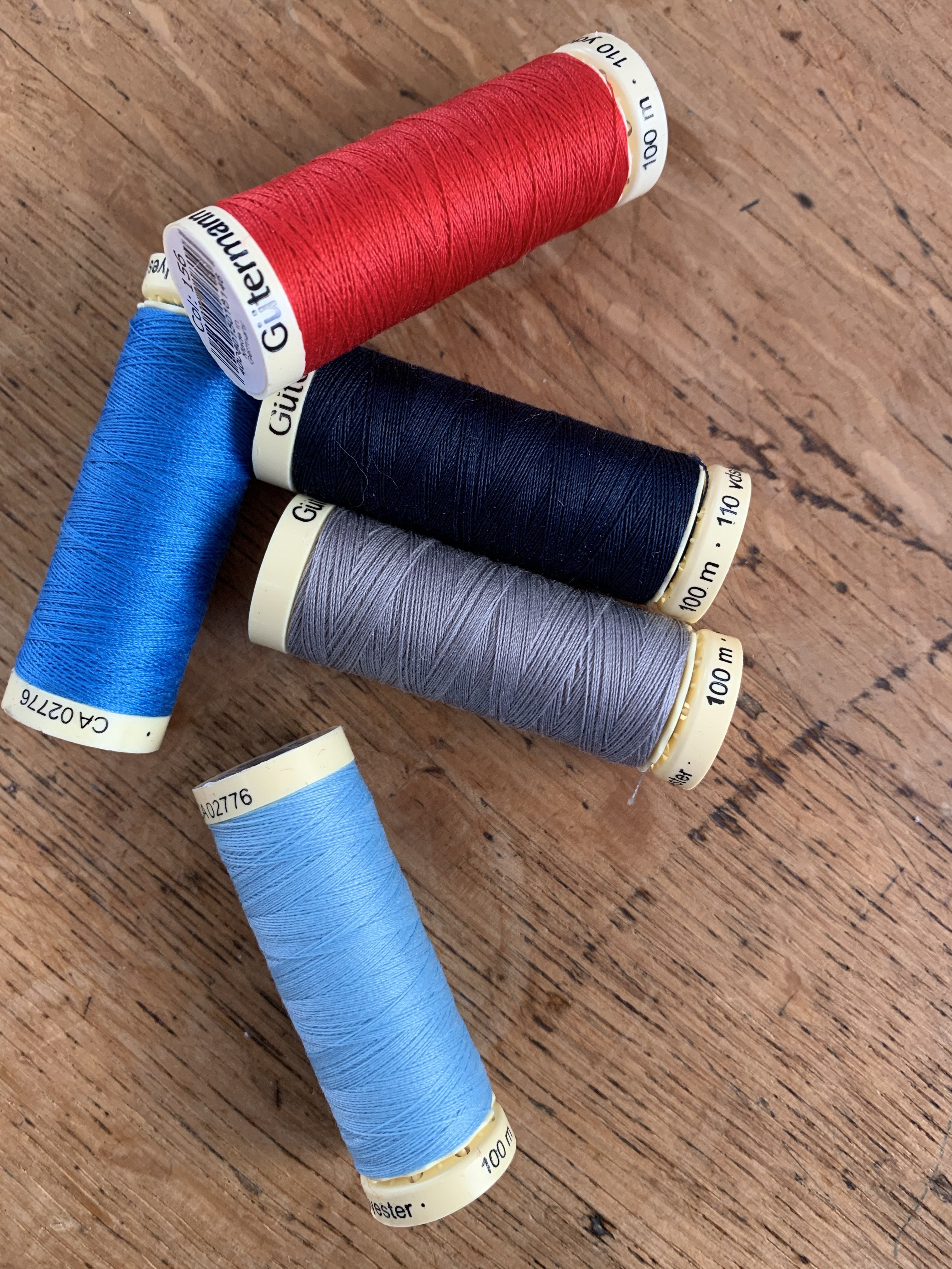 100m Sew-all Thread 248 Electric Blue