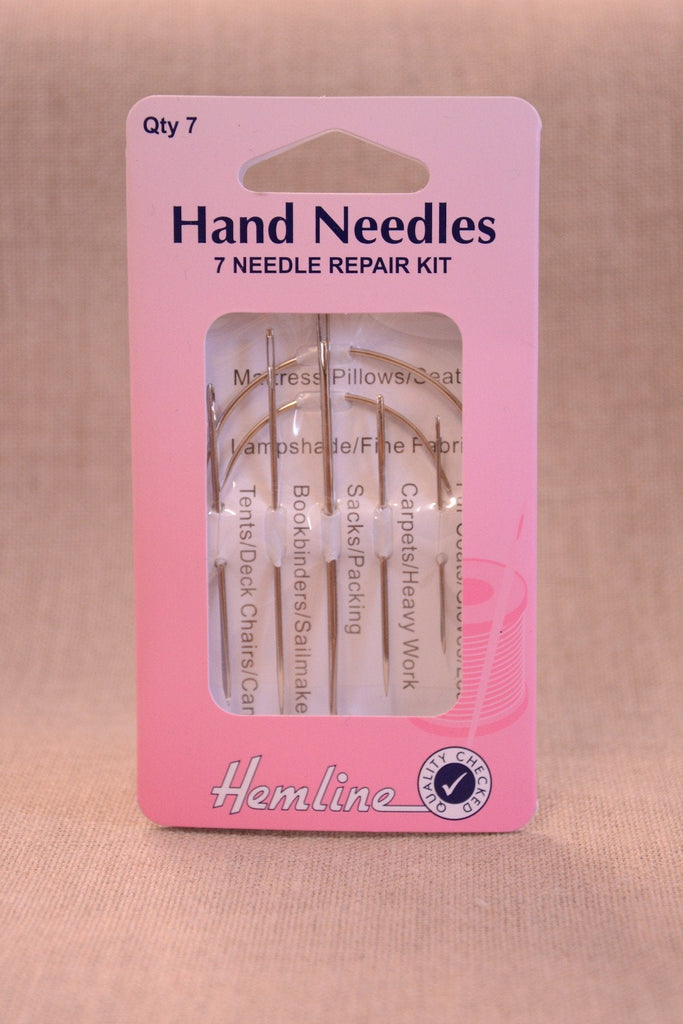 Hand Needles - 7 Needle Repair Kit - The Eternal Maker - UK Fabric Shop