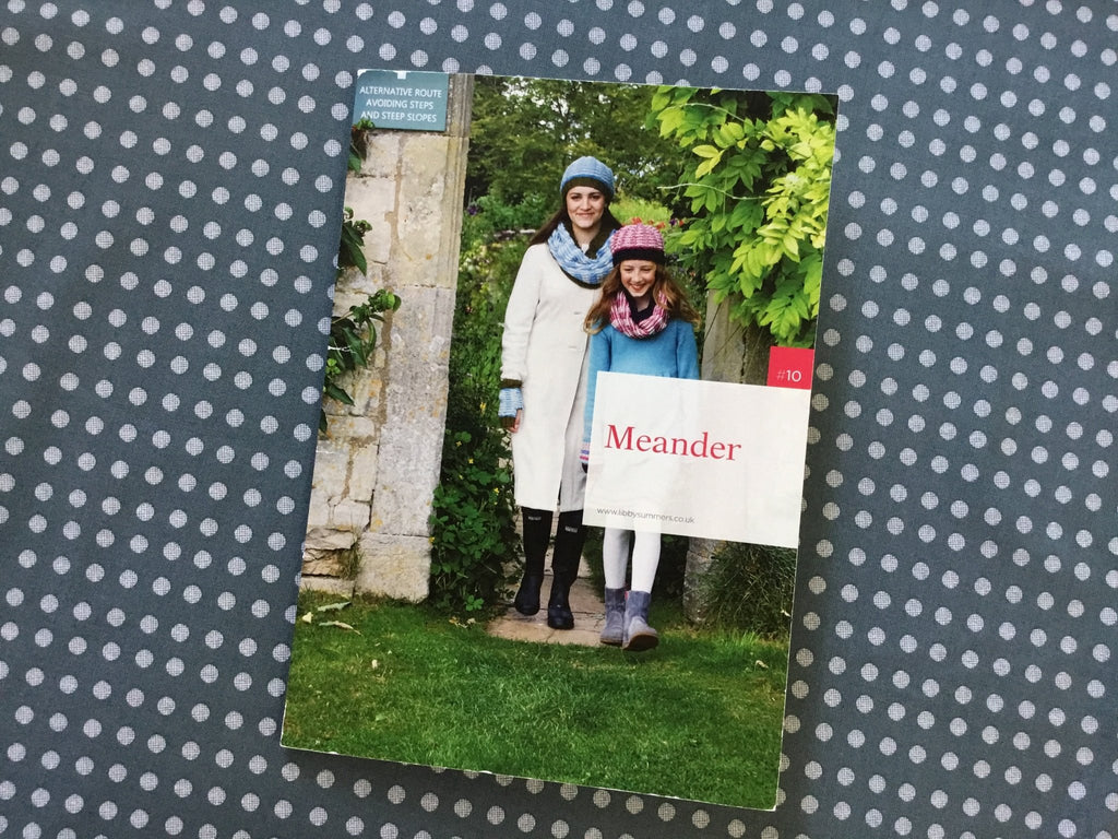 Hat, Wrist Warmers and Snood - Meander - Knitting Pattern by Libby Summers - The Eternal Maker - UK Fabric Shop