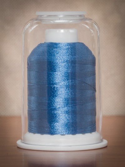 Hemingworth Machine Embroidery Thread - China Blue 1198 - The Eternal Maker - UK Fabric Shop