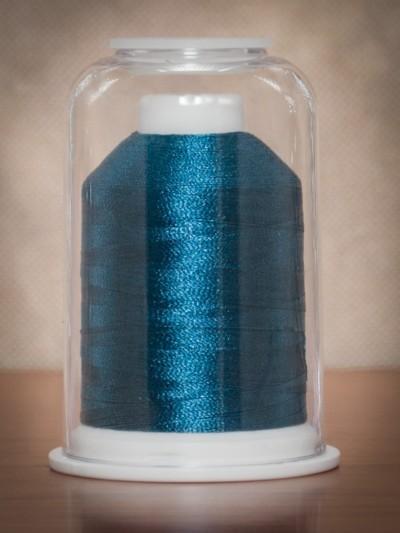 Hemingworth Machine Embroidery Thread - Peacock Blue 1194 - The Eternal Maker - UK Fabric Shop