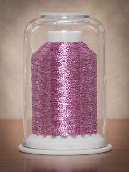 Hemingworth Metallic Machine Embroidery Thread - Rose Quartz 9020 - The Eternal Maker - UK Fabric Shop