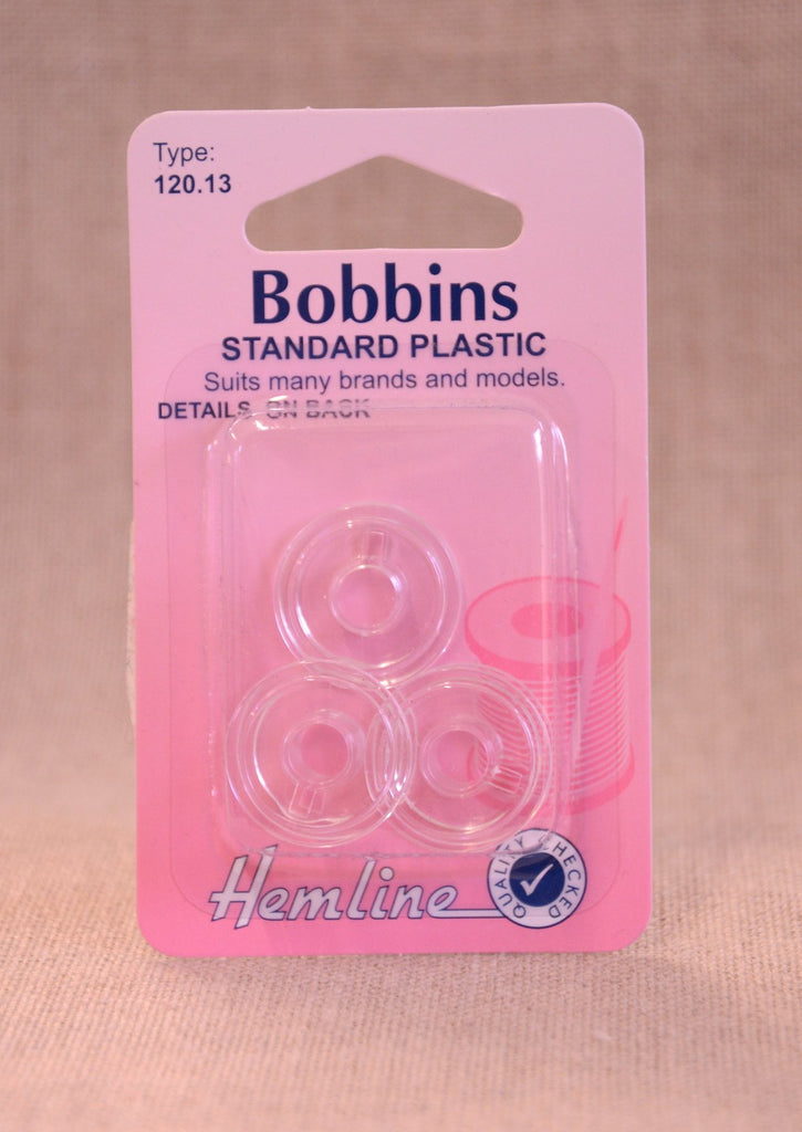 Hemline Haberdashery Plastic Bobbin: Universal/Class 15k
