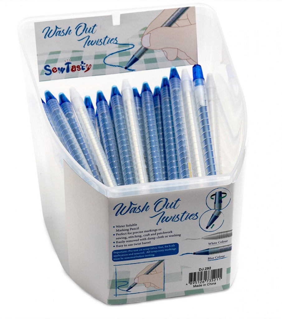 Hemline Marking Tools Wash Out Twisties - Water Soluble Pencil