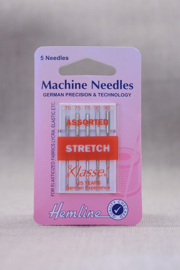 Hemline Needles and Pins Assorted Stretch Machine Needles