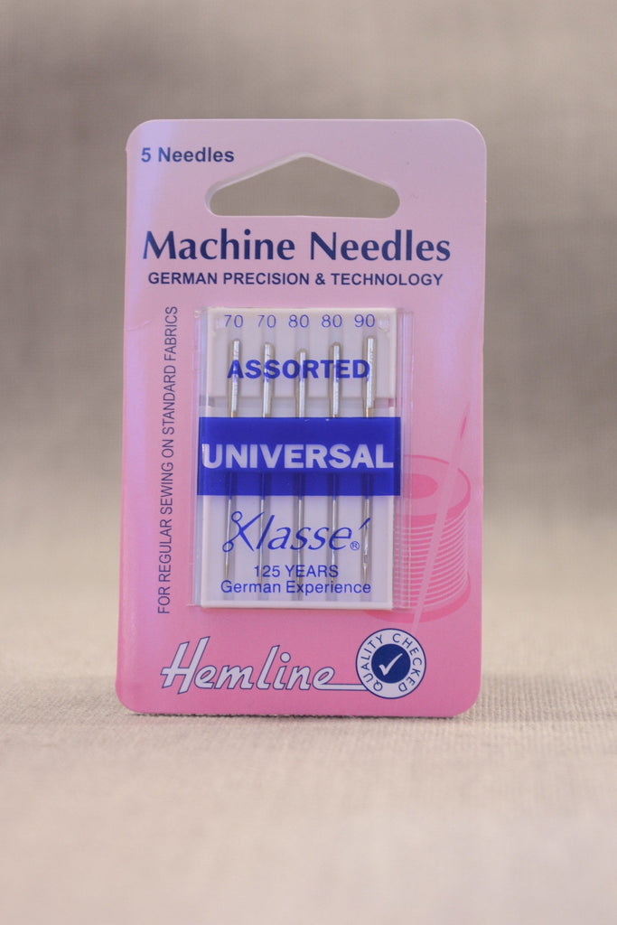Hemline Needles and Pins Assorted Universal Machine Needles - Regular 100.99