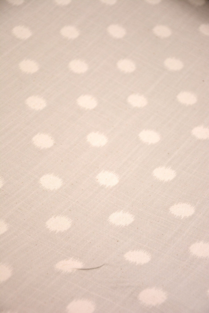 Ikat Dot - Vine Grey - Cotton Canvas - Premier Prints - The Eternal Maker - UK Fabric Shop