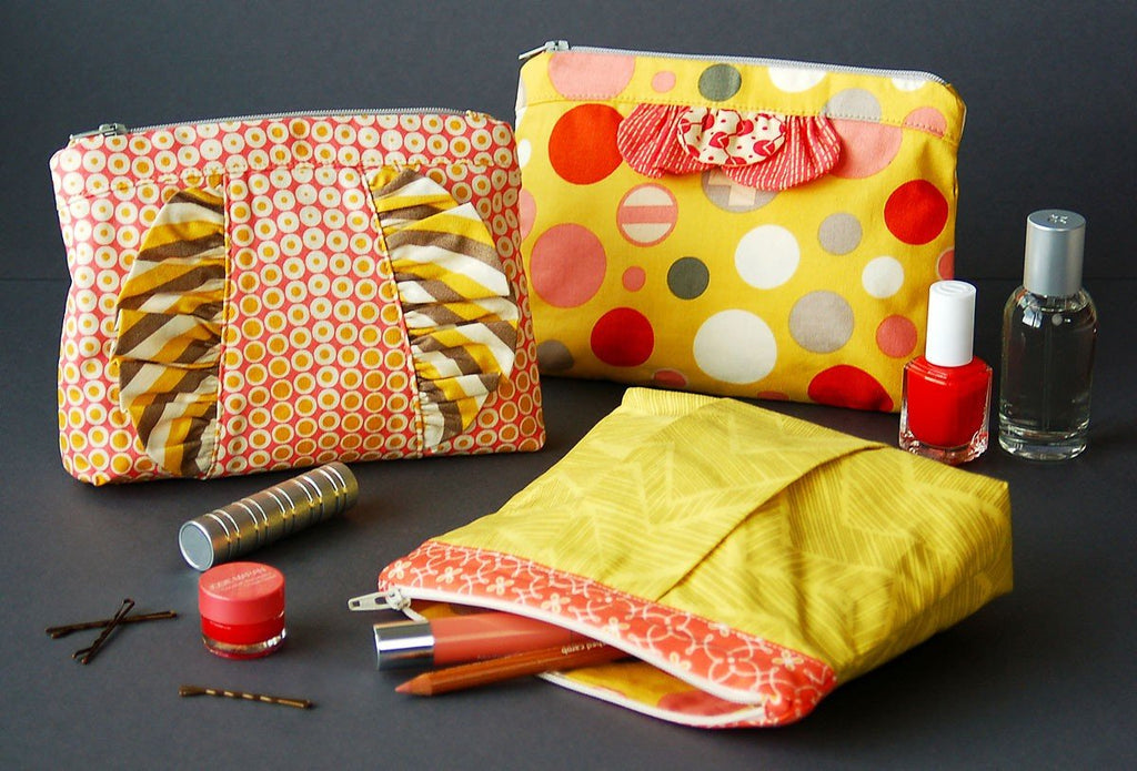 In a Clutch Cosmetic Case - Straight Stitch Society Patterns - The Eternal Maker - UK Fabric Shop