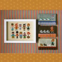 International Kids 2 - Gera! Cross Stitch Patterns - The Eternal Maker - UK Fabric Shop