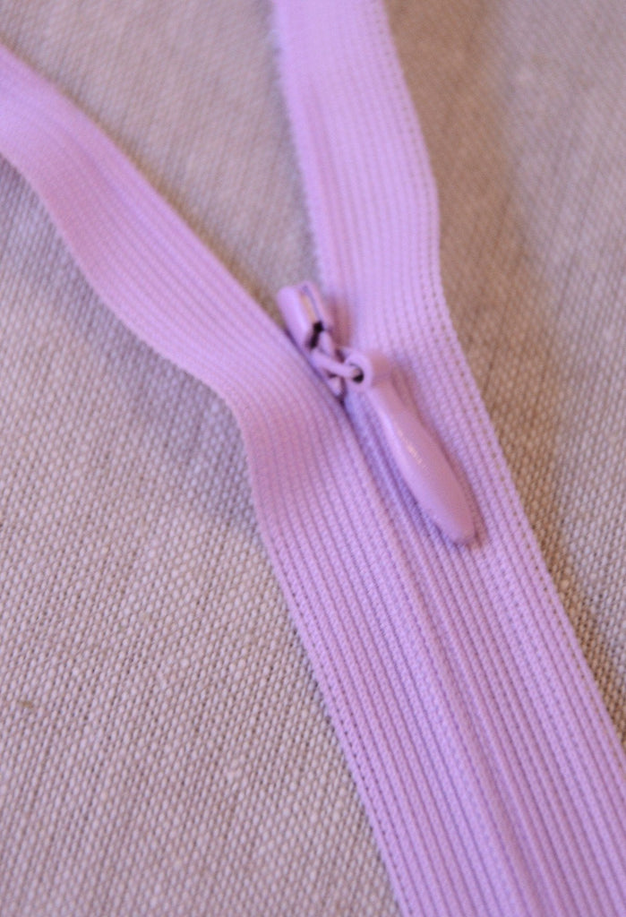 Invisible Zip - 22cm/ 8” - Lilac - The Eternal Maker - UK Fabric Shop