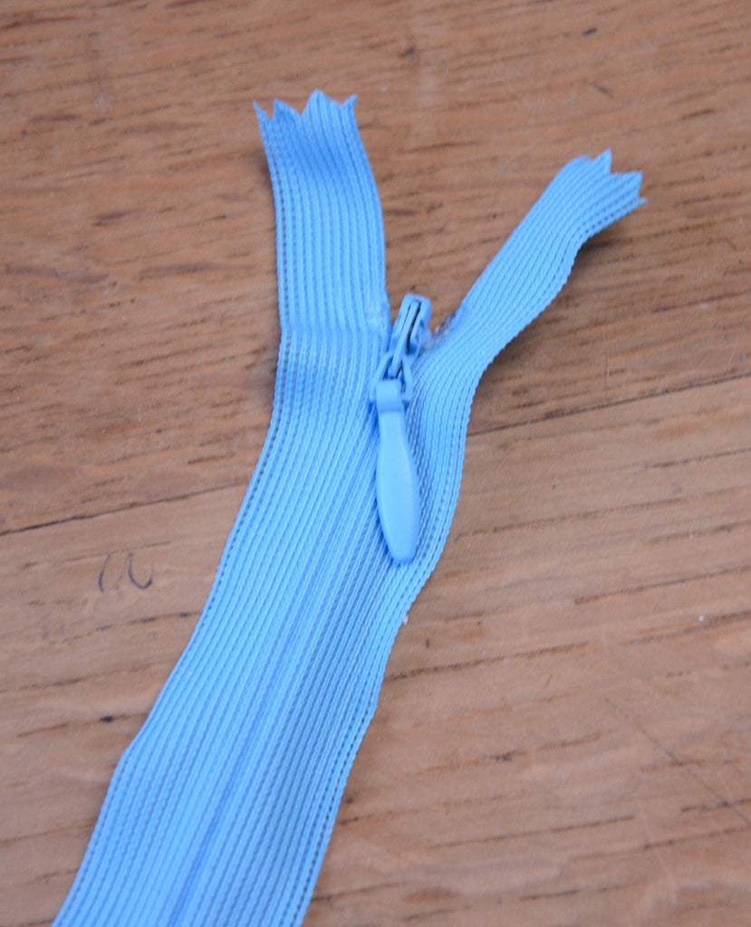 Invisible Zip - 40cm/ 16" - Turquoise - The Eternal Maker - UK Fabric Shop