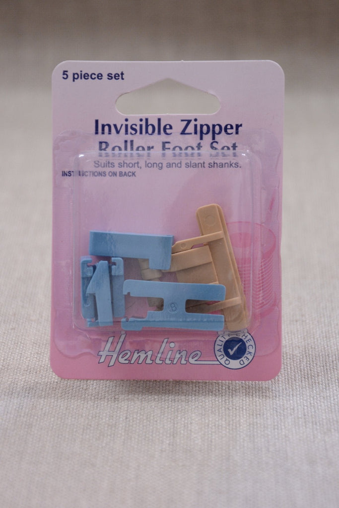 Invisible Zipper Roller Foot Set - The Eternal Maker - UK Fabric Shop