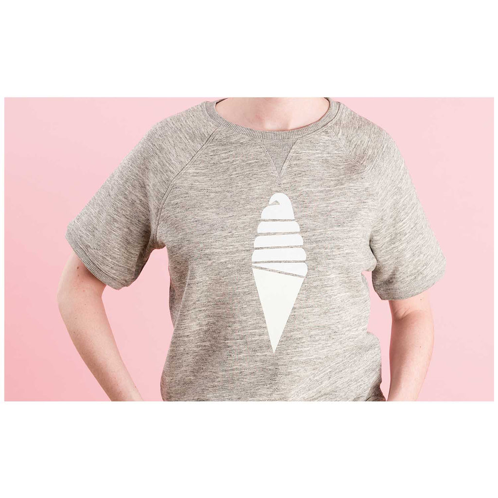 Iron on Sheet - Glitter Black - The Eternal Maker - UK Fabric Shop