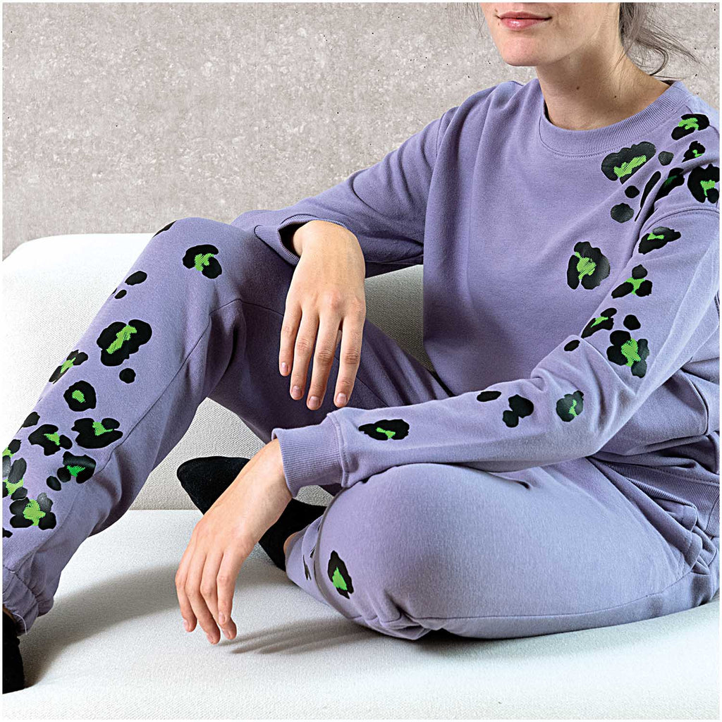 Iron on Sheet - Leopard Print Green - The Eternal Maker - UK Fabric Shop