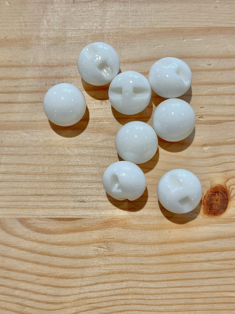 Ivory Ball Shank Button - 18mm - The Eternal Maker - UK Fabric Shop