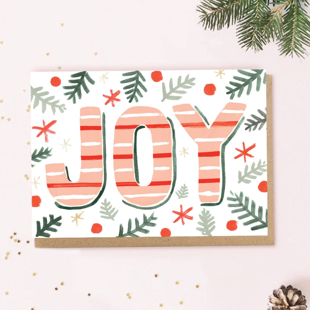 Jade Fisher Cards Joy - Greetings Card
