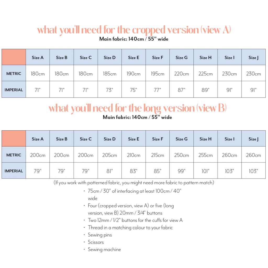 Jameela Jacket - Masin Sewing Patterns - Digital - The Eternal Maker - UK Fabric Shop